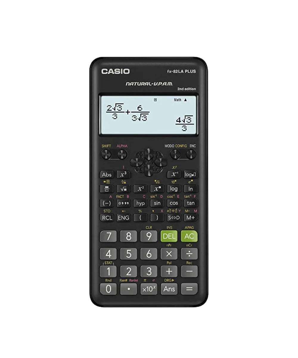 CALCULADORA CASIO FX-82LAPLUS2-BKWDT