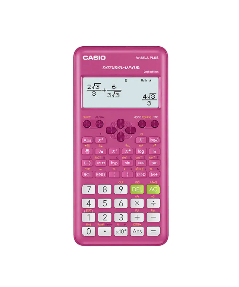 CALCULADORA CASIO FX-82LAPLUS2-PKWDT