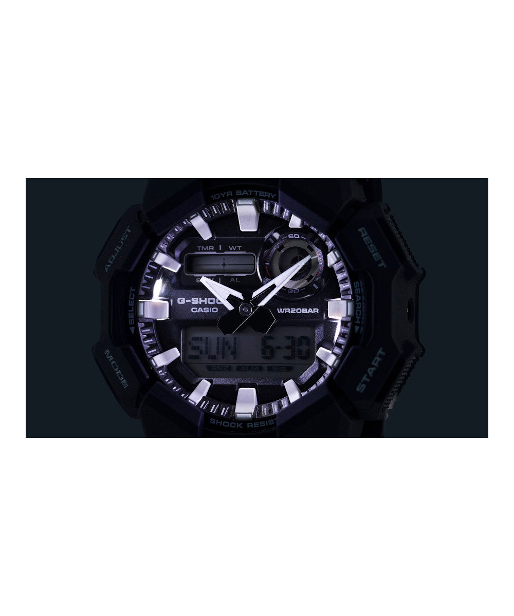 RELOJ CASIO G-SHOCK GA-010-1ADR- NEGRO