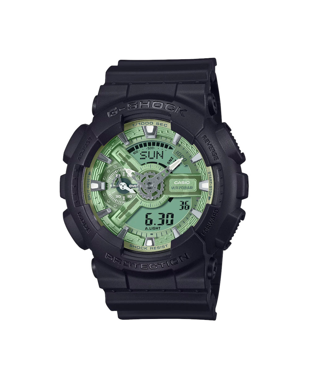 RELOJ CASIO G-SHOCK GA-110CD-1A3DR- VERDE