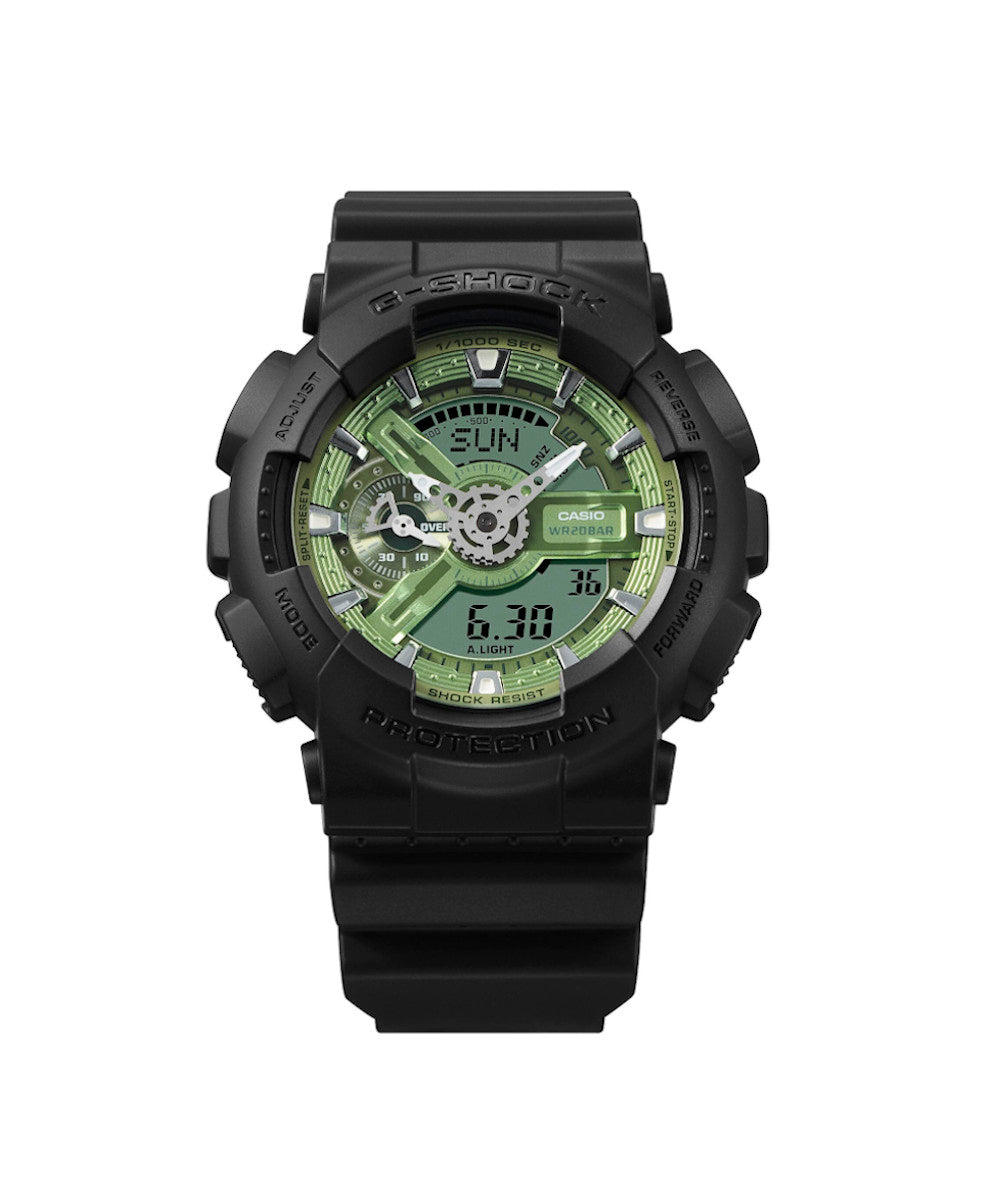 RELOJ CASIO G-SHOCK GA-110CD-1A3DR- VERDE