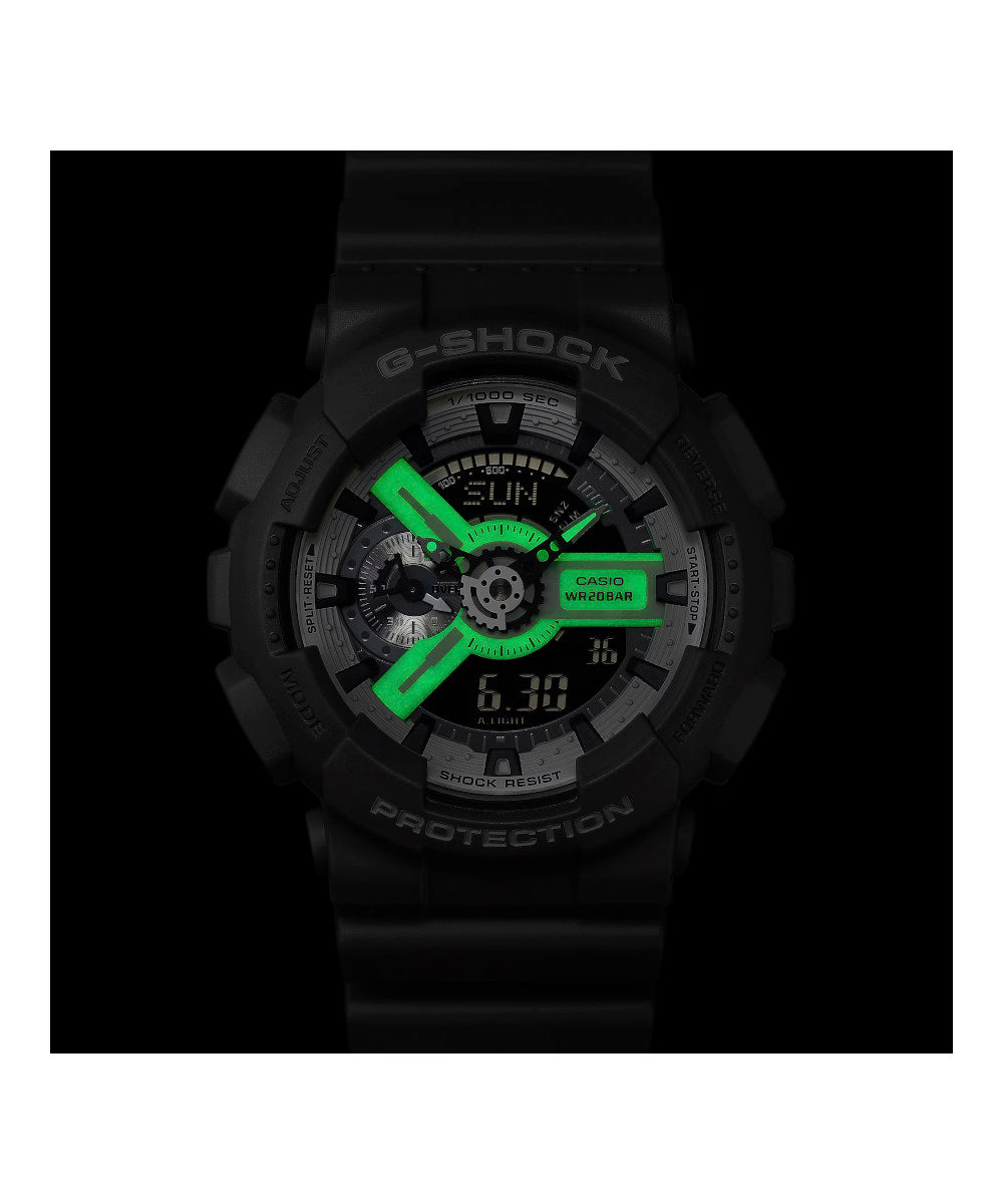 RELOJ CASIO G-SHOCK GA-110HD-8ADR- GRIS