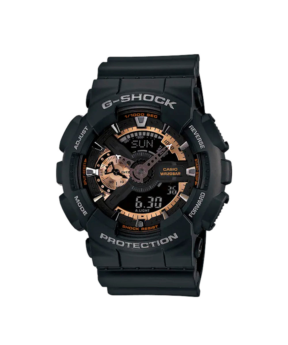 RELOJ CASIO G-SHOCK GA-110RG-1ADR- NEGRO