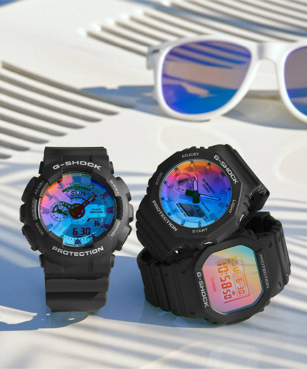 RELOJ ANÁLOGO DIGITAL PARA HOMBRE CASIO G-SHOCK GA-2100SR-1ADR - NEGRO