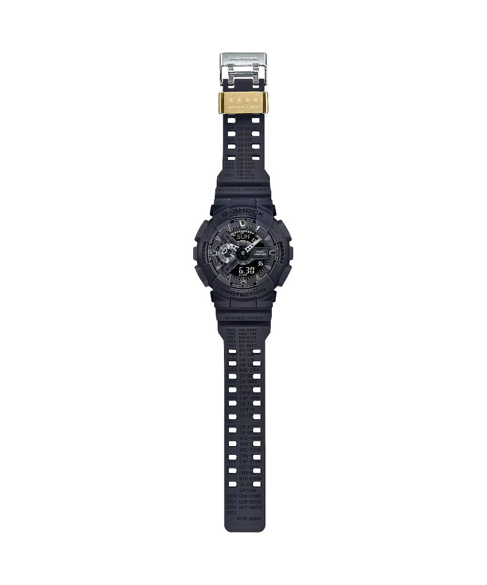 RELOJ CASIO G-SHOCK GA-114RE-1ADR- NEGRO