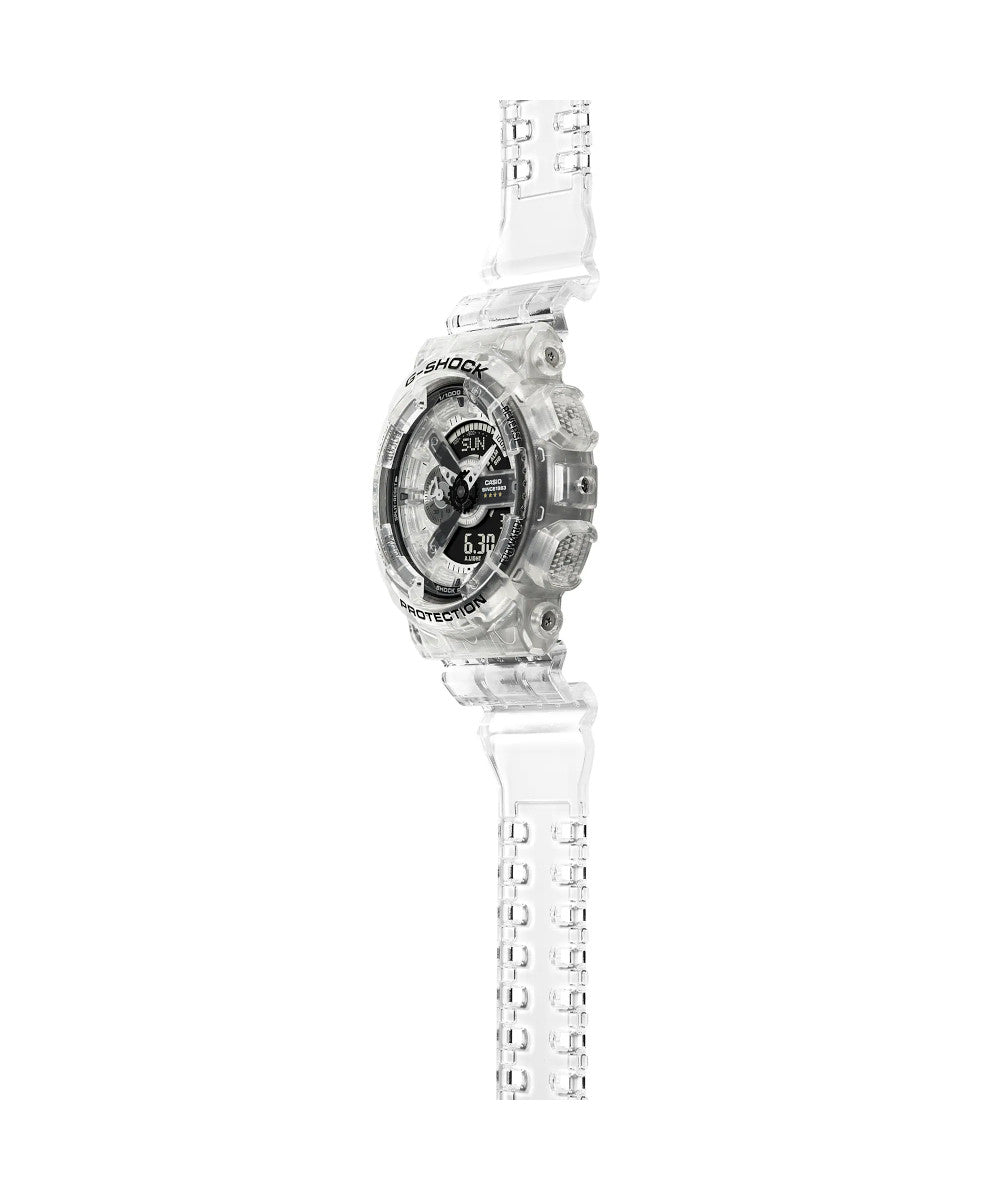 CASIO G-SHOCK GA-114RX-7ADR – RELOJ ANÁLOGO DIGITAL PARA HOMBRE –TRANSPARENTE