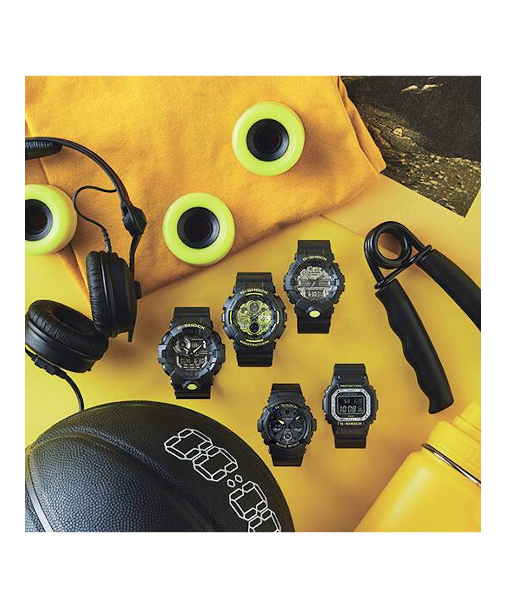 RELOJ CASIO G-SHOCK GA-140DC-1ADR- NEGRO