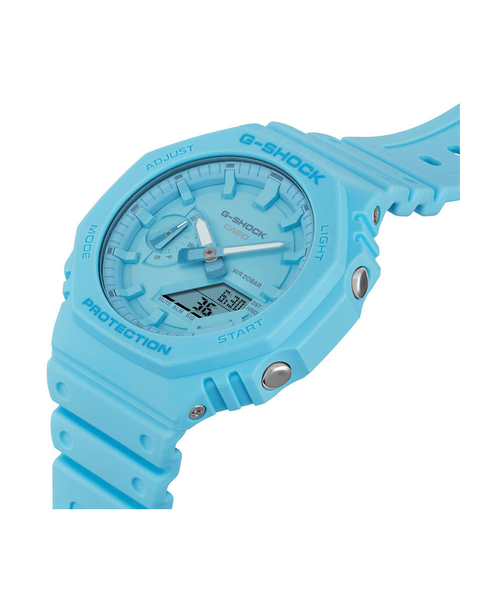 RELOJ CASIO G-SHOCK GA-2100-2A2DR- AZUL