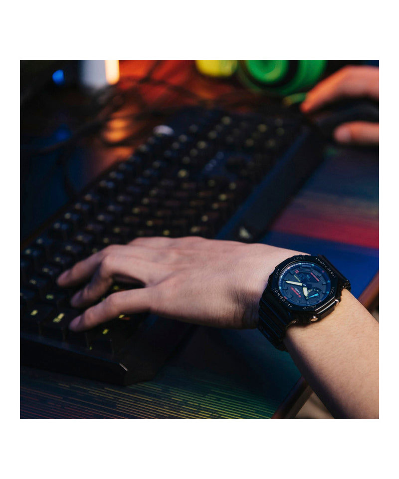 RELOJ CASIO G-SHOCK GA-2100RGB-1ADR