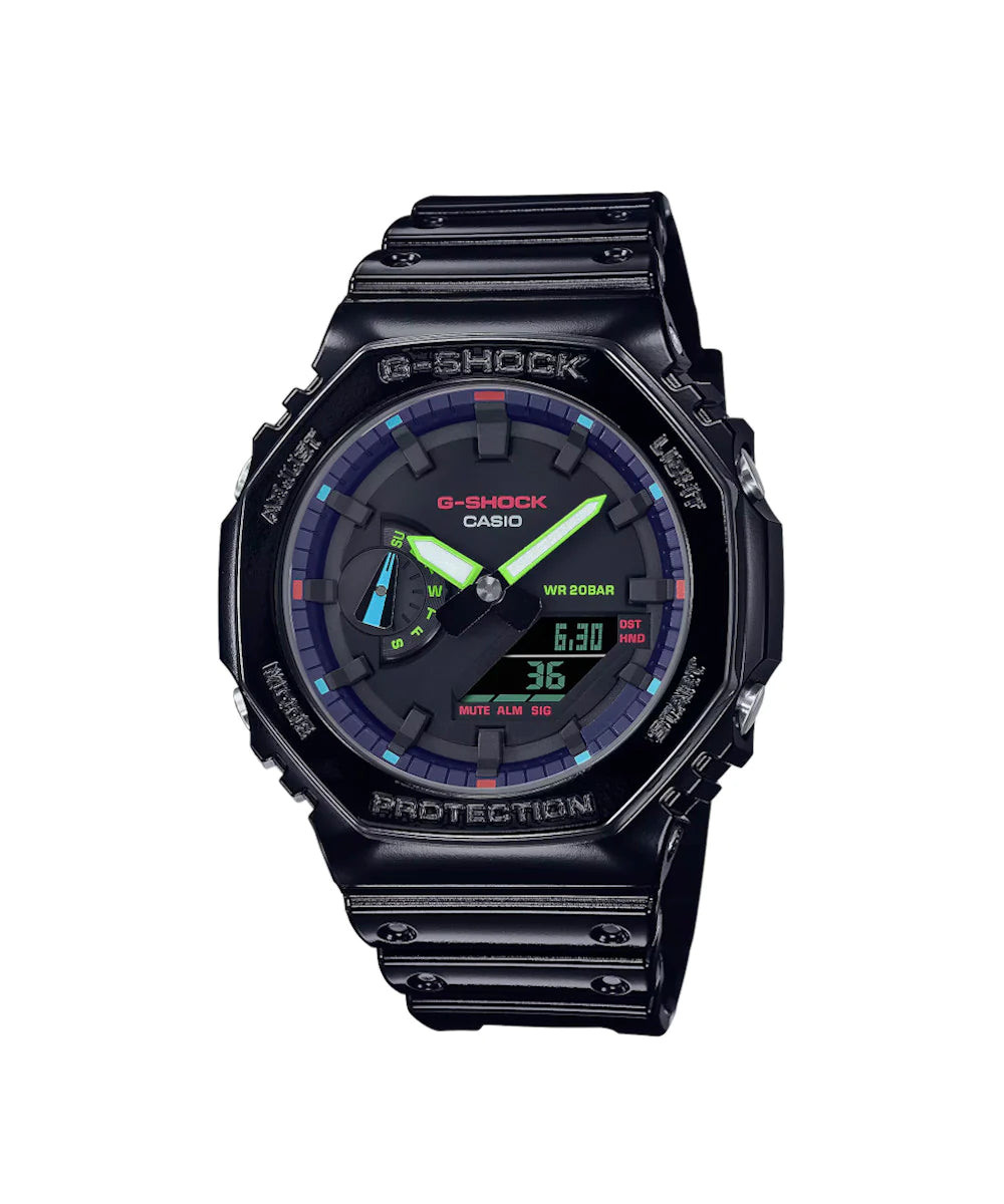 RELOJ CASIO G-SHOCK GA-2100RGB-1ADR