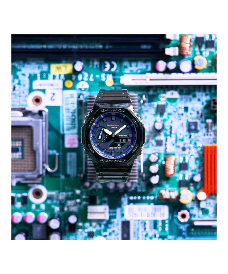 RELOJ CASIO G-SHOCK GA-2100RGB-1ADR