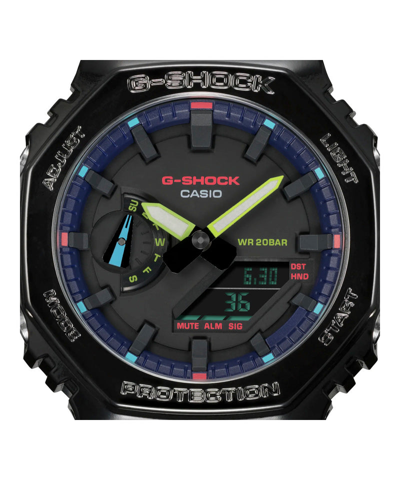 RELOJ CASIO G-SHOCK GA-2100RGB-1ADR