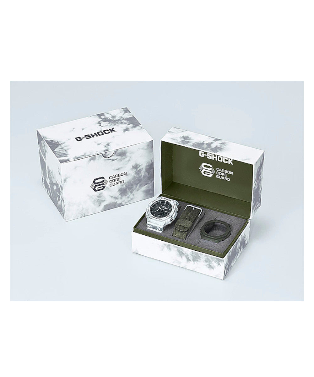 RELOJ CASIO G-SHOCK GAE-2100GC-7ADR- BLANCO