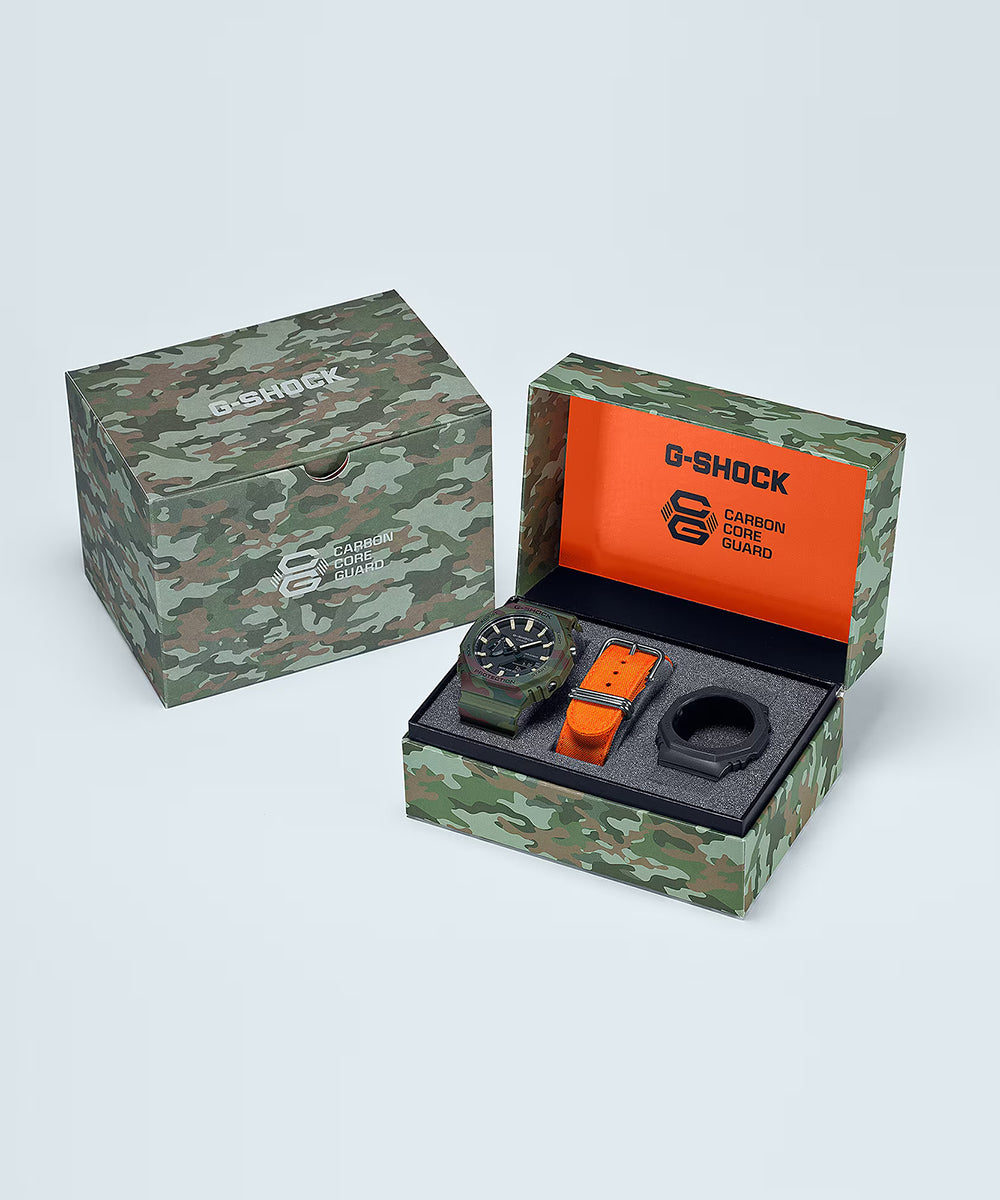 RELOJ ANÁLOGO DIGITAL PARA HOMBRE CASIO G-SHOCK GAE-2100WE-3ADR - VERDE