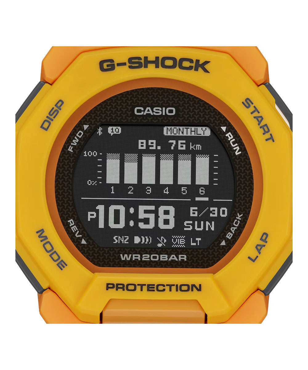 RELOJ CASIO G-SHOCK GBD-300-9DR- AMARILLO