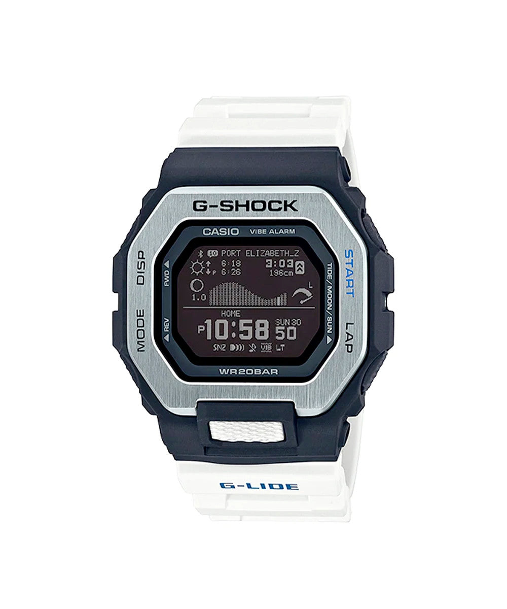RELOJ CASIO G-SHOCK GBX-100-7DR- BLANCO