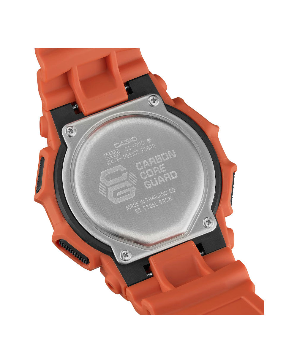 RELOJ CASIO G-SHOCK GD-010-4DR- ROJO