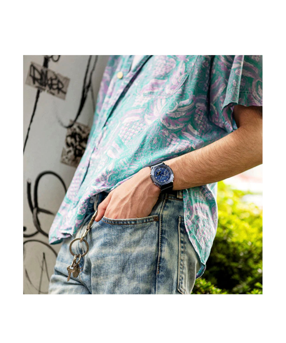 RELOJ CASIO G-SHOCK GM-2100N-2ADR- AZUL