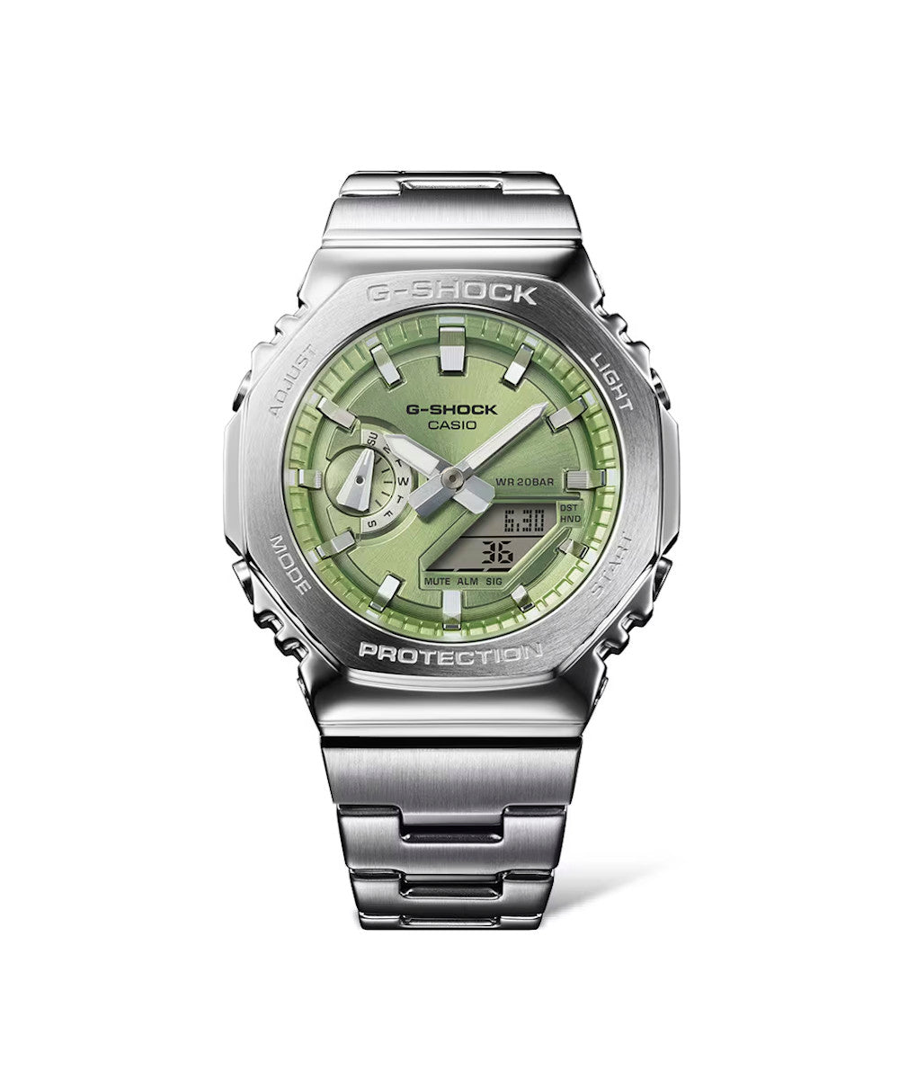 RELOJ CASIO G-SHOCK GM-2110D-3ADR- VERDE