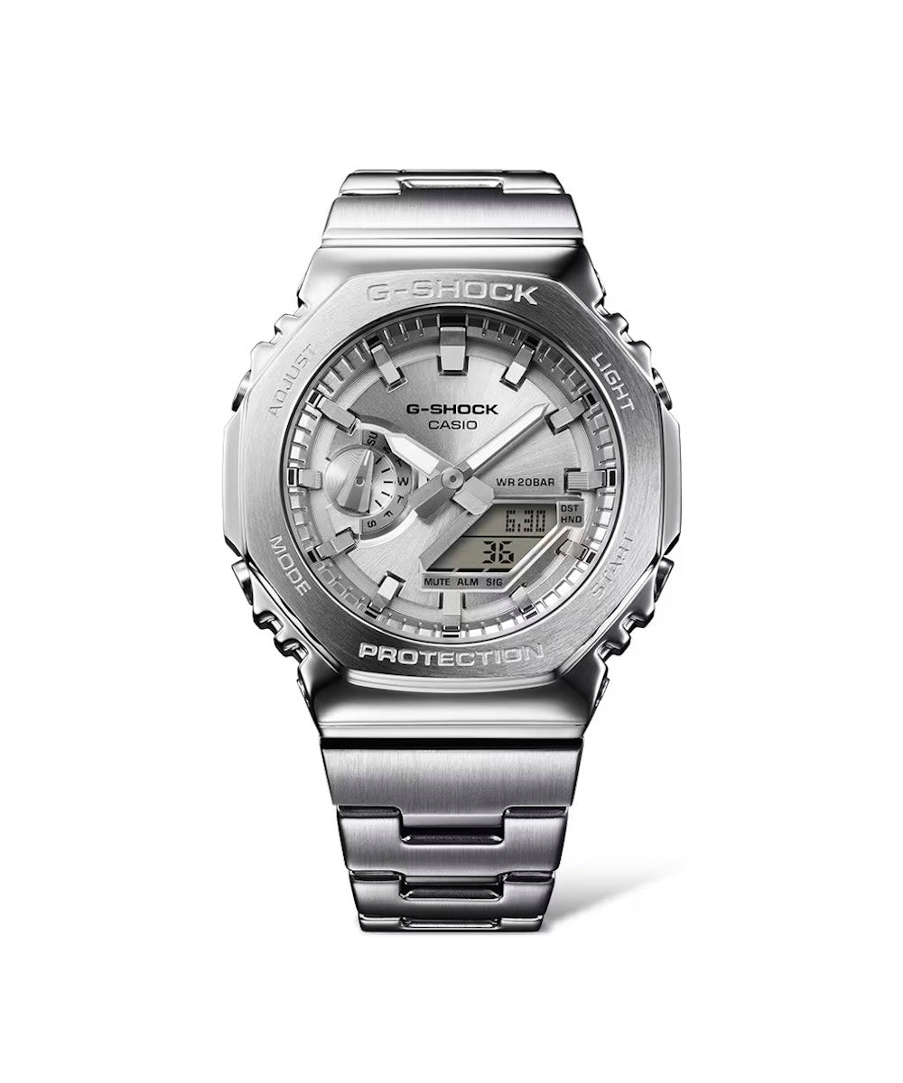 RELOJ CASIO G-SHOCK GM-2110D-7BDR- BLANCO