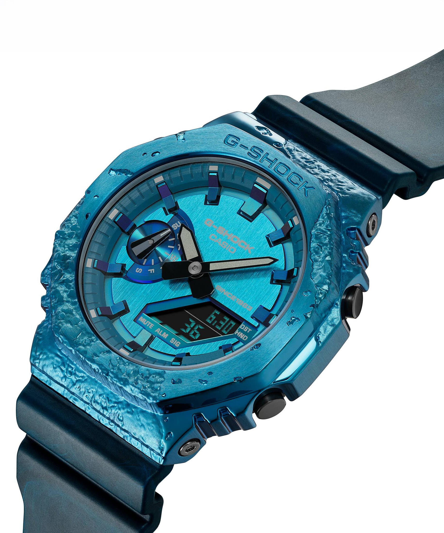 RELOJ ANÁLOGO DIGITAL PARA HOMBRE CASIO G-SHOCK GM-2140GEM-2ADR - AZUL