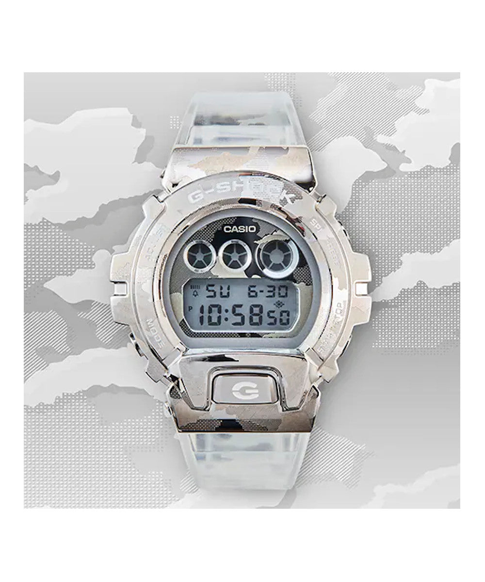 RELOJ CASIO G-SHOCK GM-6900SCM-1DR- BLANCO