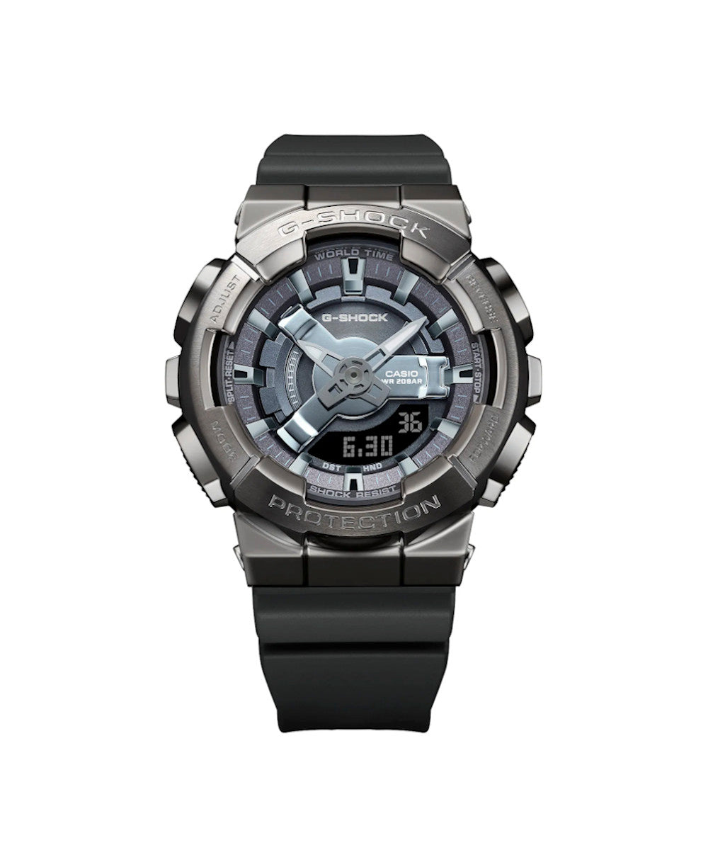 RELOJ PARA MUJER CASIO G-SHOCK  GM-S110B-8ADR -GRIS