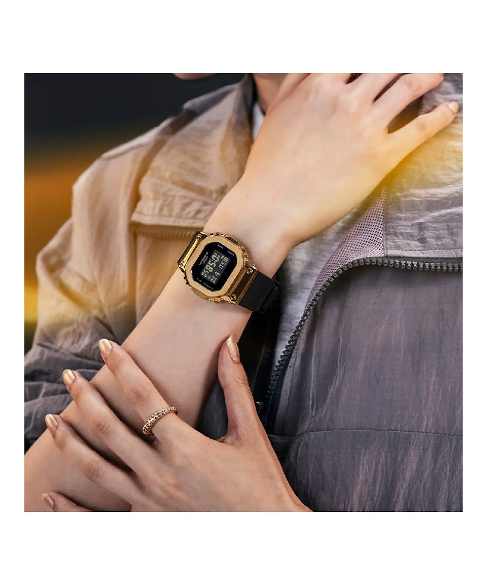 RELOJ PARA MUJER CASIO G-SHOCK  GM-S5600GB-1DR -NEGRO