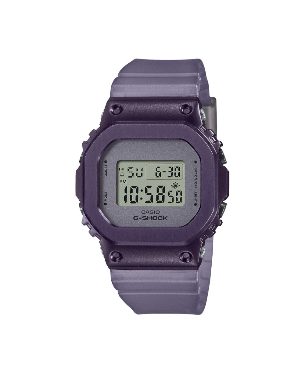 RELOJ PARA MUJER CASIO G-SHOCK  GM-S5600MF-6DR -MORADO