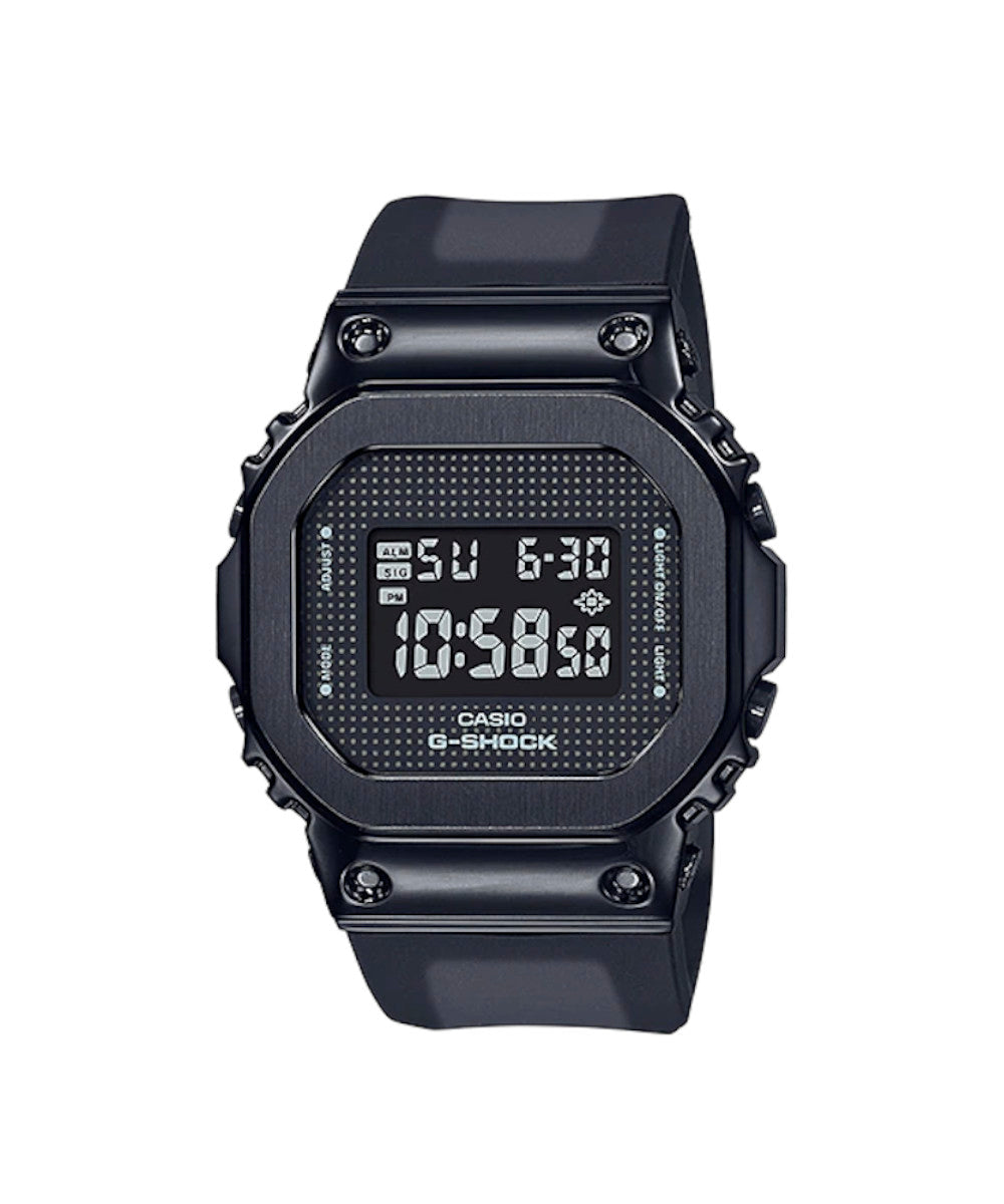 RELOJ PARA MUJER CASIO G-SHOCK  GM-S5600SB-1DR -NEGRO