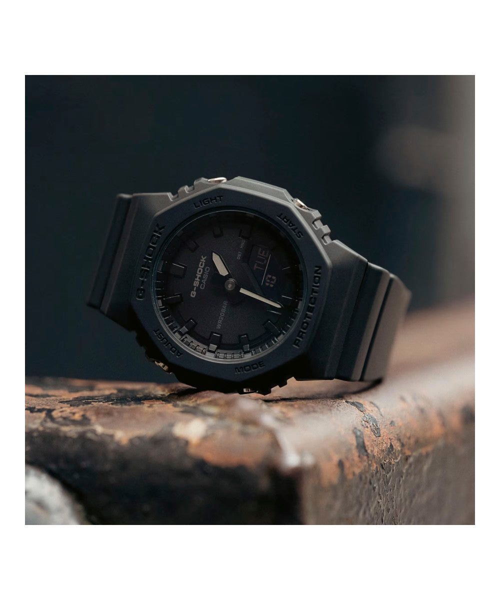 RELOJ PARA MUJER CASIO G-SHOCK  GMA-P2100BB-1ADR -NEGRO