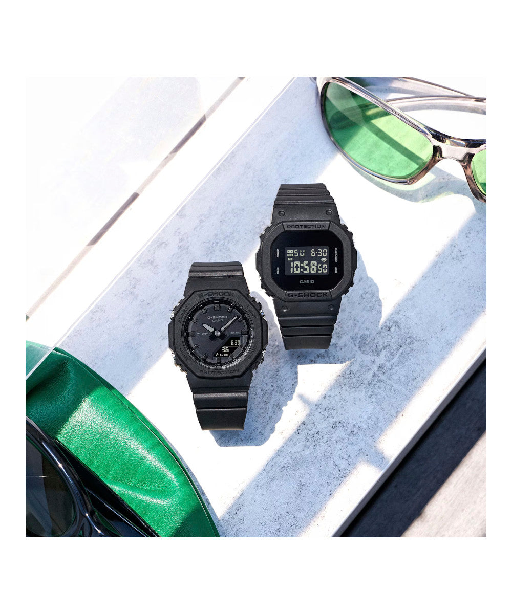 RELOJ PARA MUJER CASIO G-SHOCK  GMA-P2100BB-1ADR -NEGRO