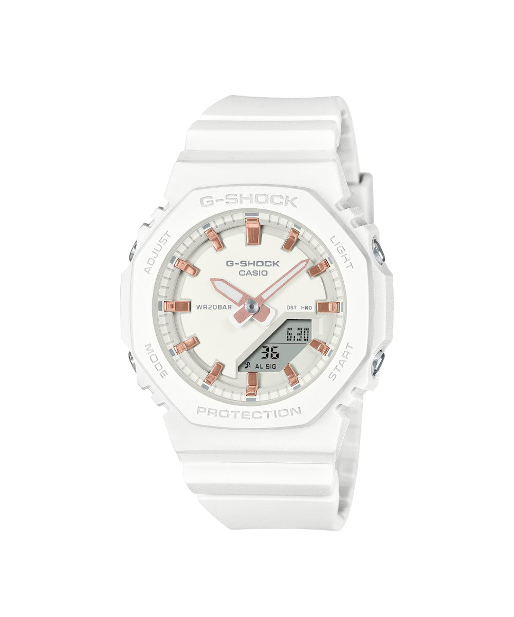 RELOJ PARA MUJER CASIO G-SHOCK  GMA-P2100M-7ADR -BLANCO