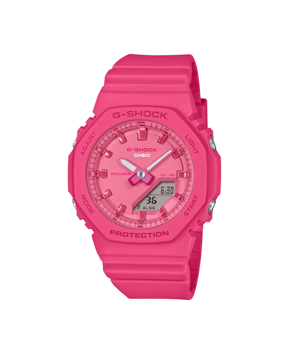 RELOJ PARA MUJER CASIO G-SHOCK  GMA-P2100PP-4ADR -ROSADO