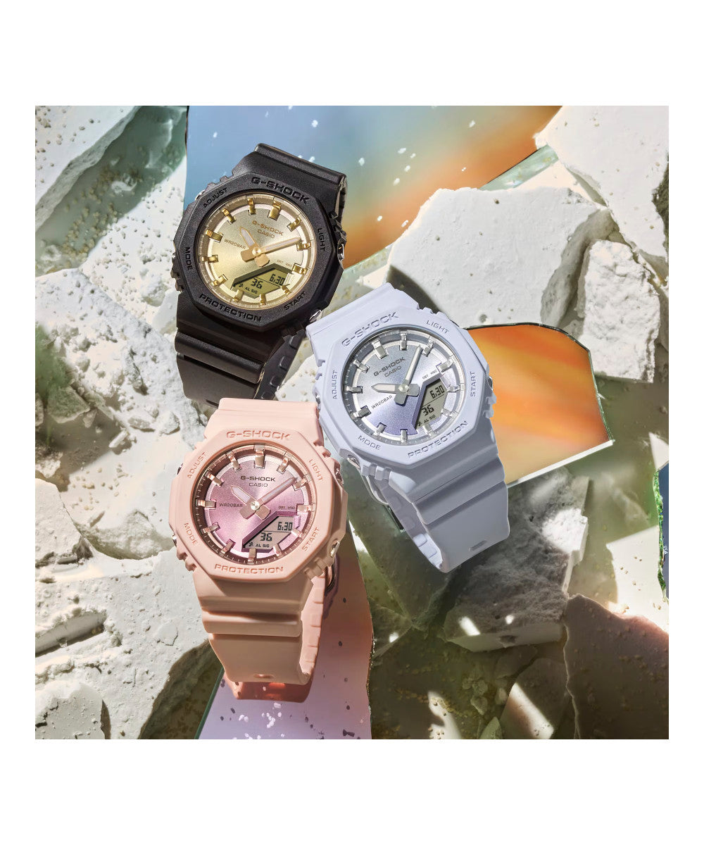 RELOJ PARA MUJER CASIO G-SHOCK  GMA-P2100SG-4ADR -ROSADO