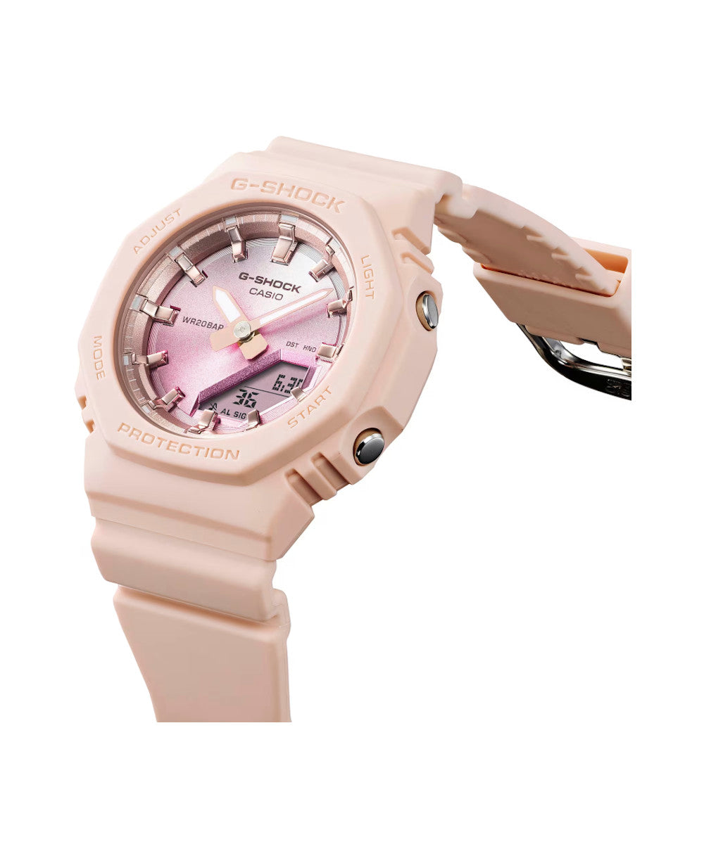 RELOJ PARA MUJER CASIO G-SHOCK  GMA-P2100SG-4ADR -ROSADO