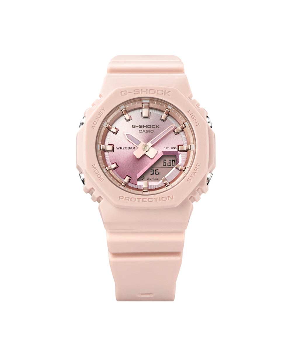 RELOJ PARA MUJER CASIO G-SHOCK  GMA-P2100SG-4ADR -ROSADO