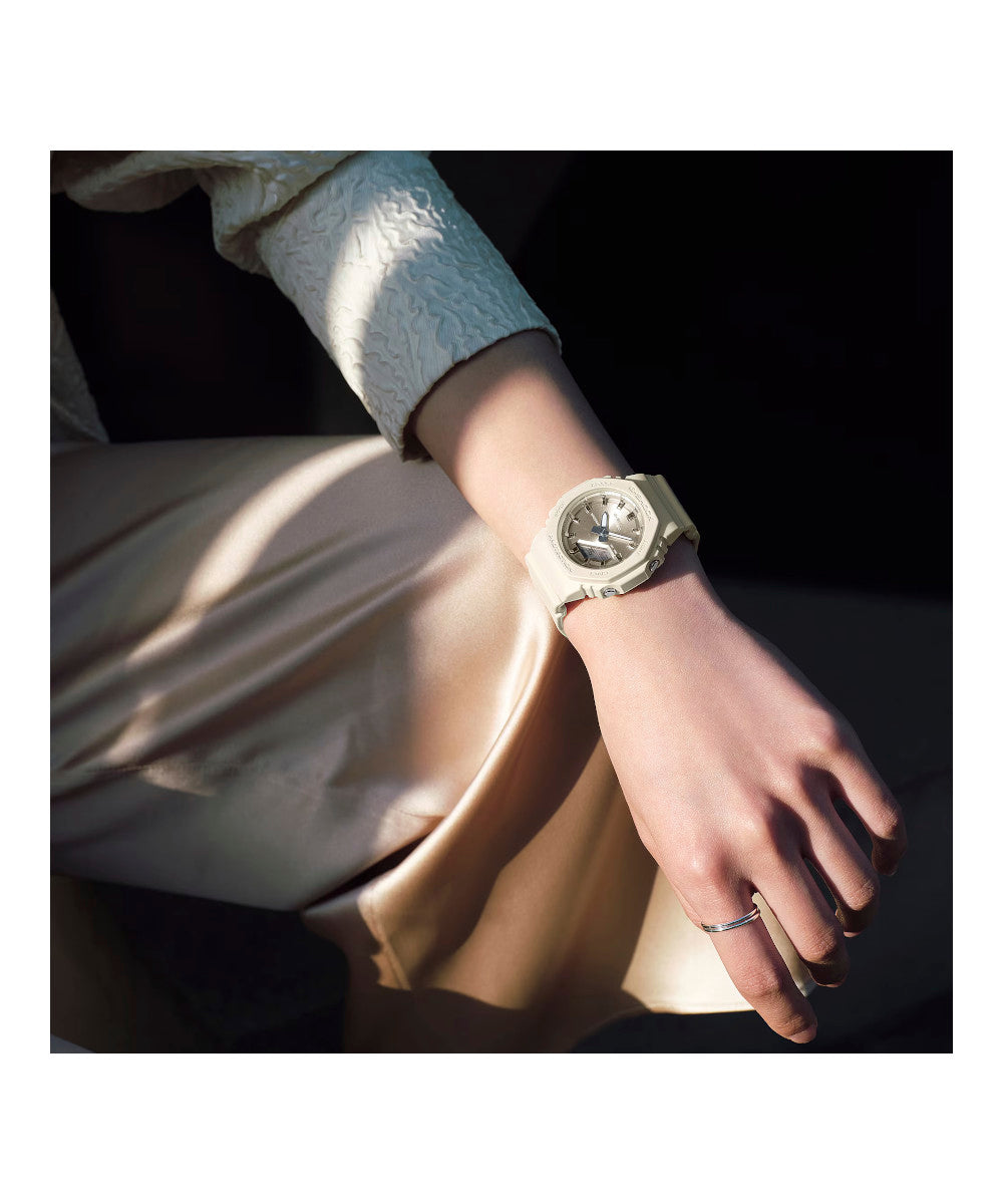 RELOJ PARA MUJER CASIO G-SHOCK  GMA-P2100ST-7ADR -BLANCO