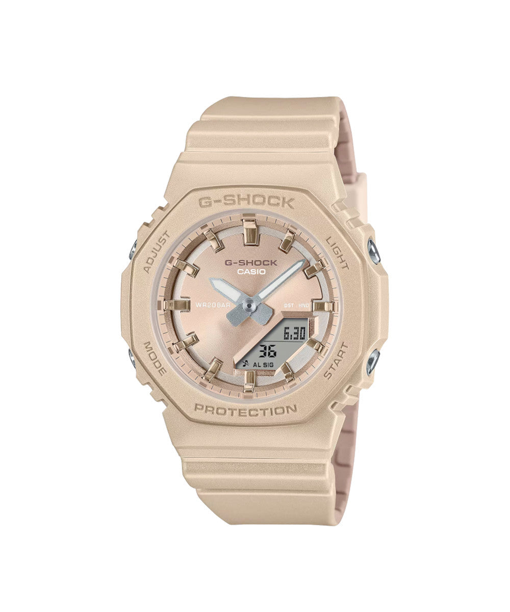 RELOJ PARA MUJER CASIO G-SHOCK  GMA-P2100ST-9ADR -AMARILLO