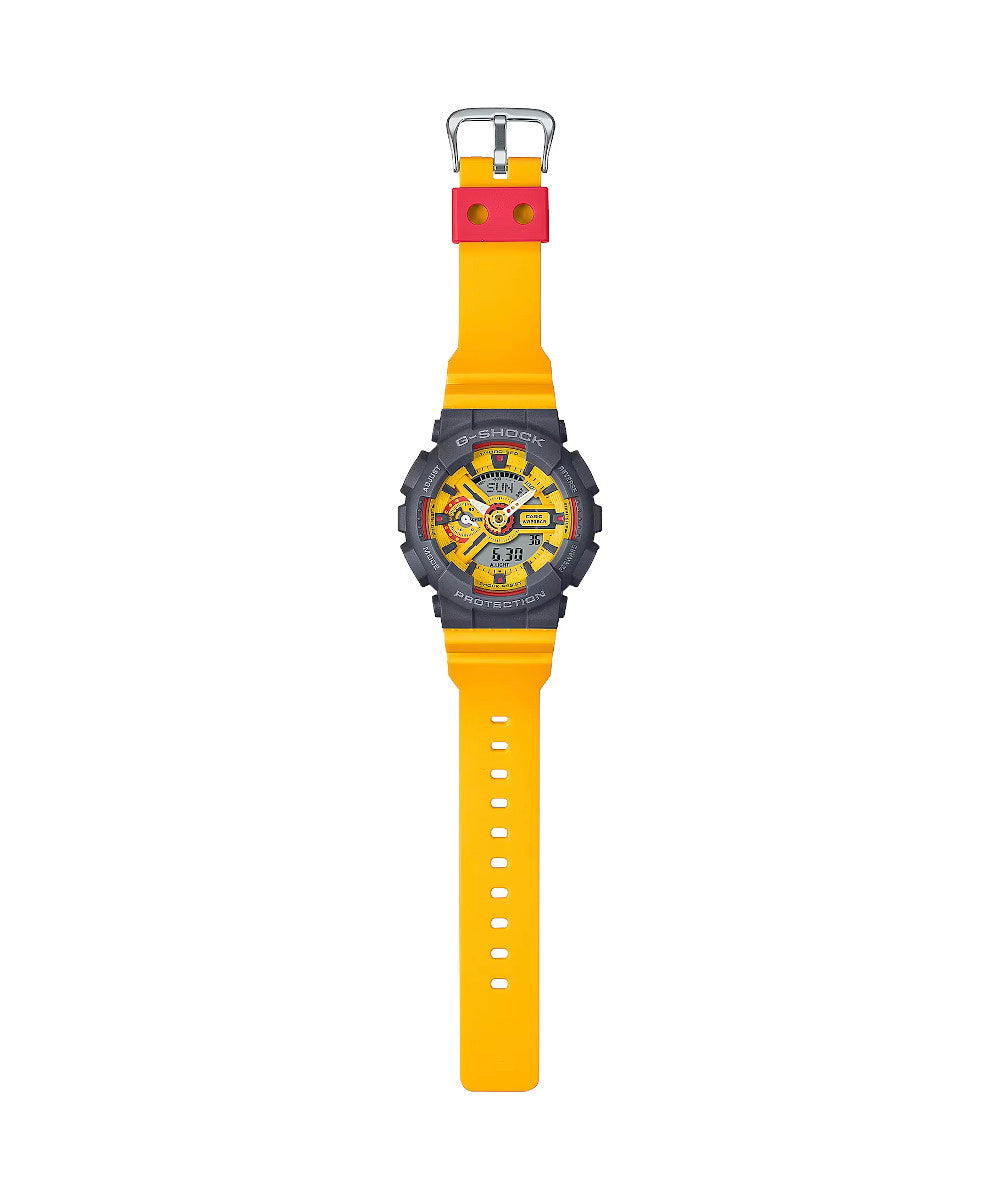 RELOJ PARA MUJER CASIO G-SHOCK  GMA-S110Y-9ADR -AMARILLO