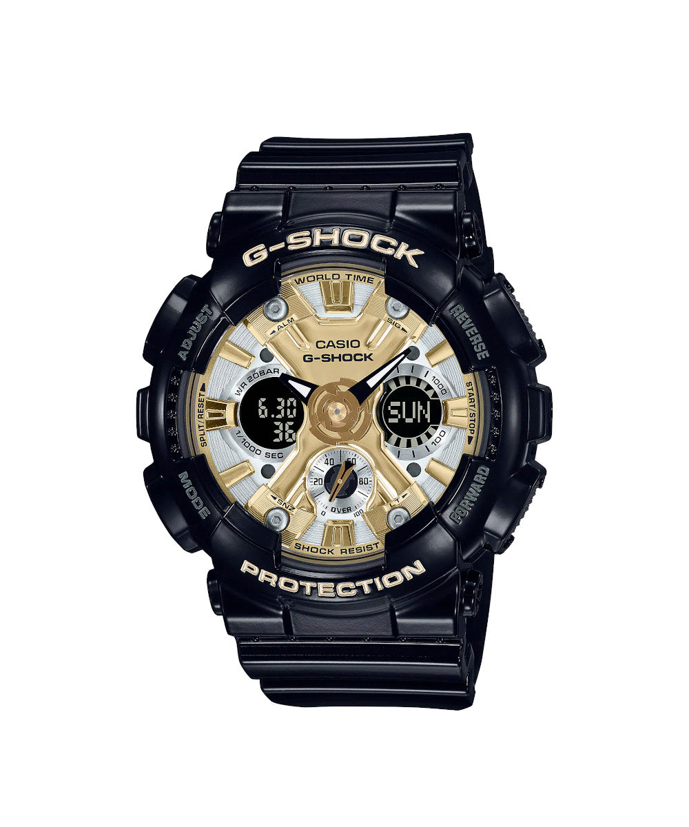 RELOJ PARA MUJER CASIO G-SHOCK  GMA-S120GB-1ADR -NEGRO