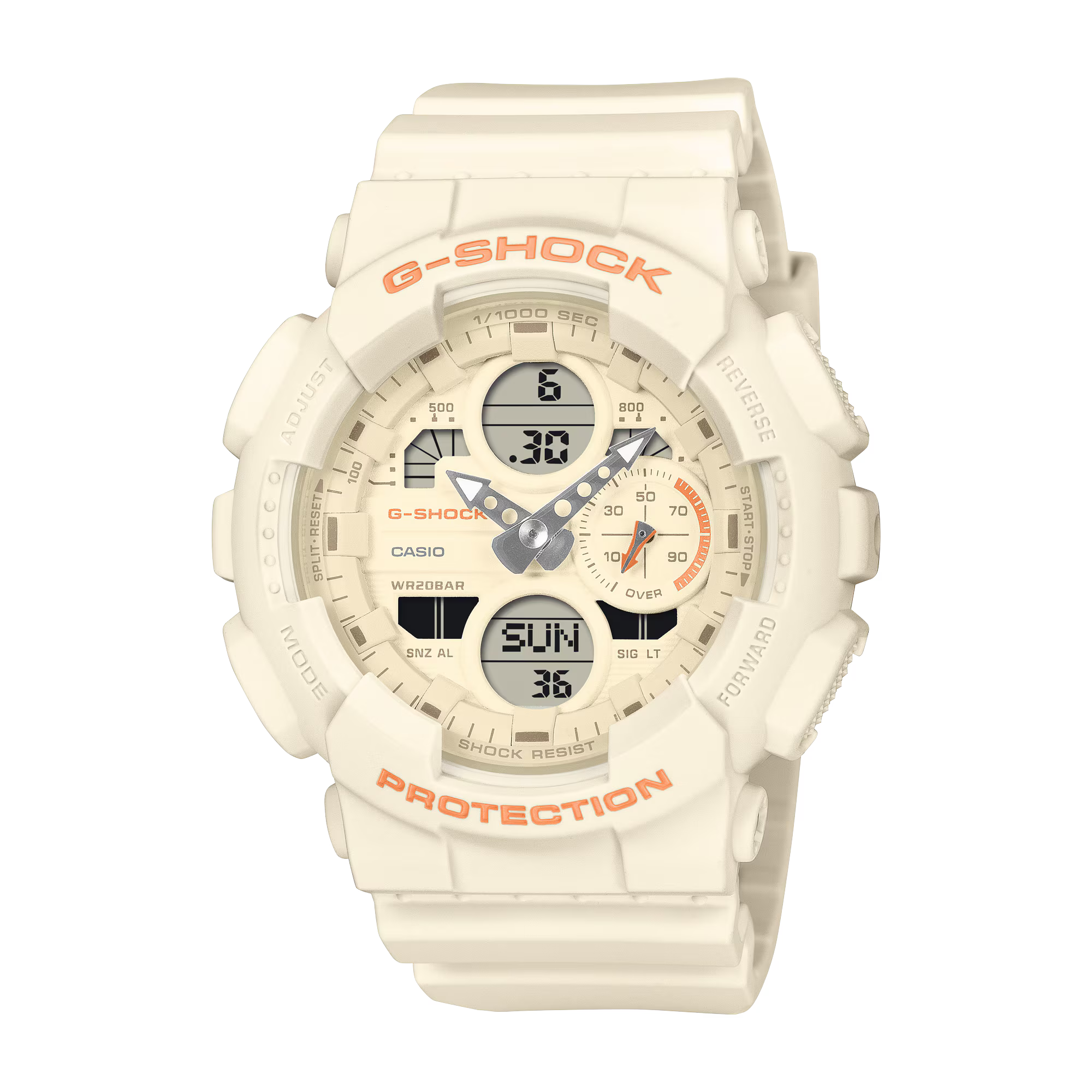 GMA-S140-7ADR  RELOJ PARA MUJER CASIO G-SHOCK -  BLANCO