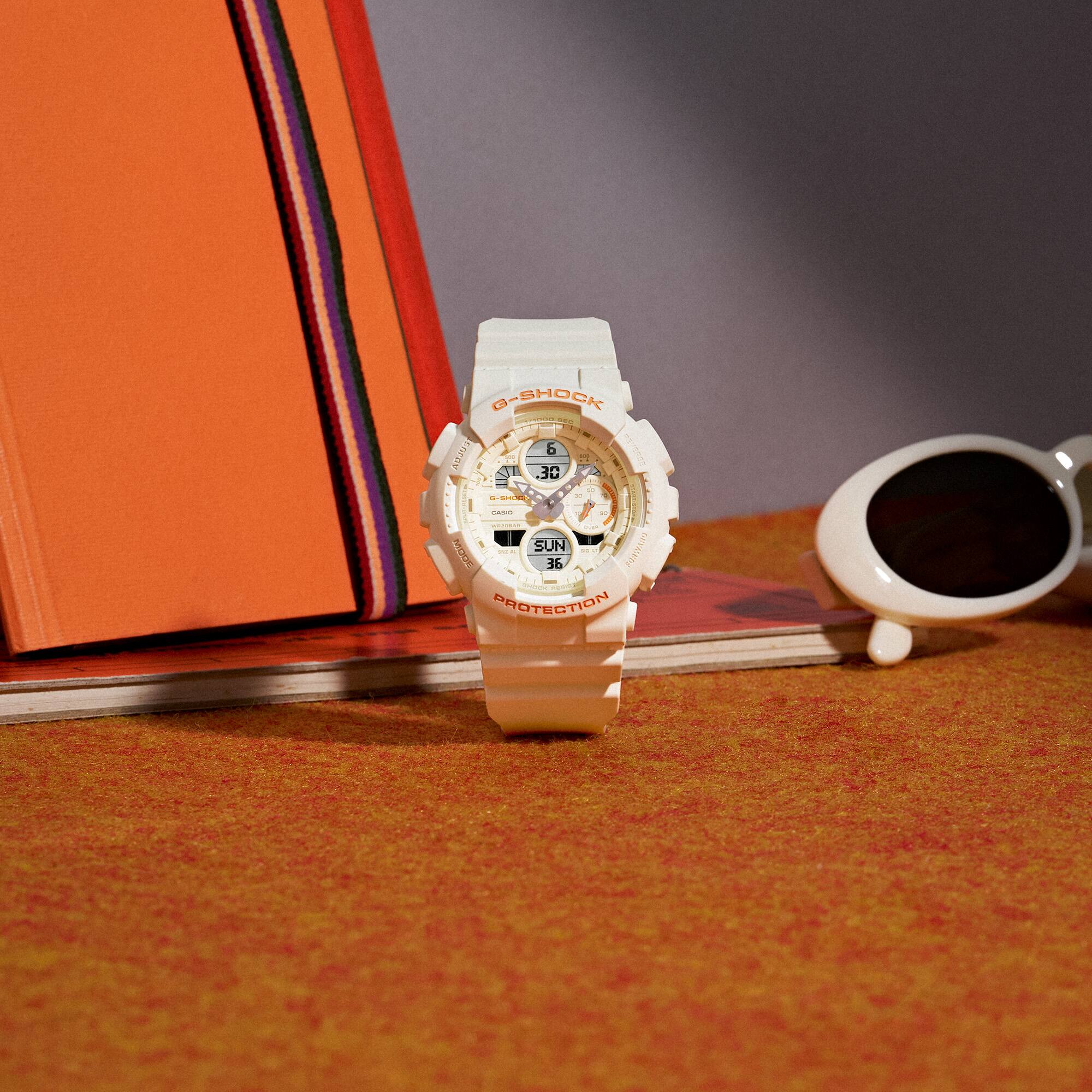 GMA-S140-7ADR  RELOJ PARA MUJER CASIO G-SHOCK -  BLANCO