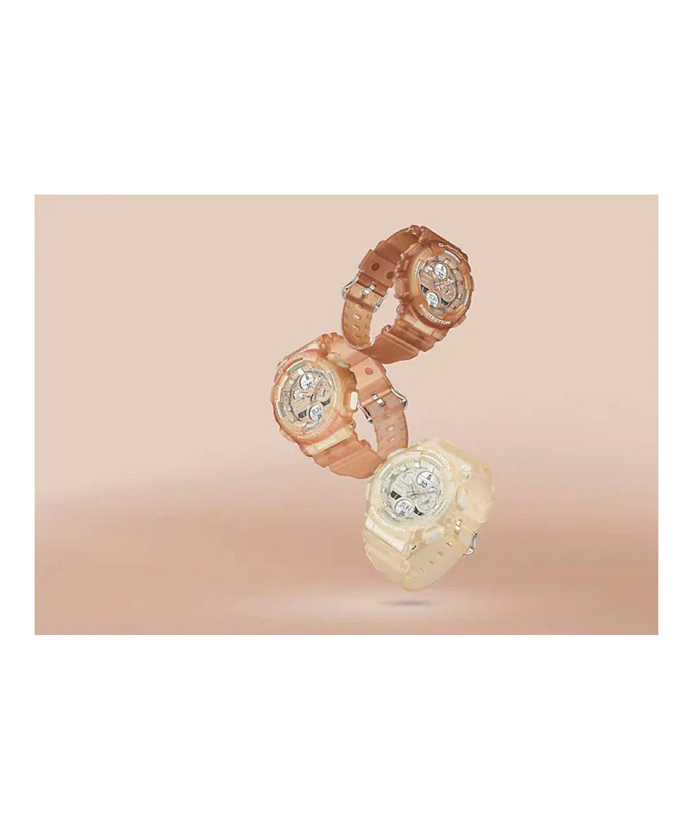 RELOJ PARA MUJER CASIO G-SHOCK  GMA-S140NC-7ADR -ROSADO