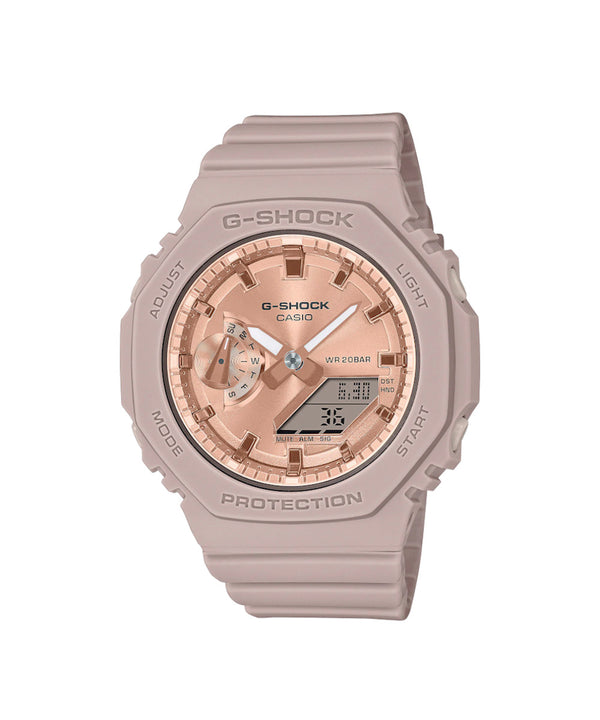 CASIO G-SHOCK GMA-S2100MD-4ADR – RELOJ ANÁLOGO DIGITAL PARA MUJER – ROSADO