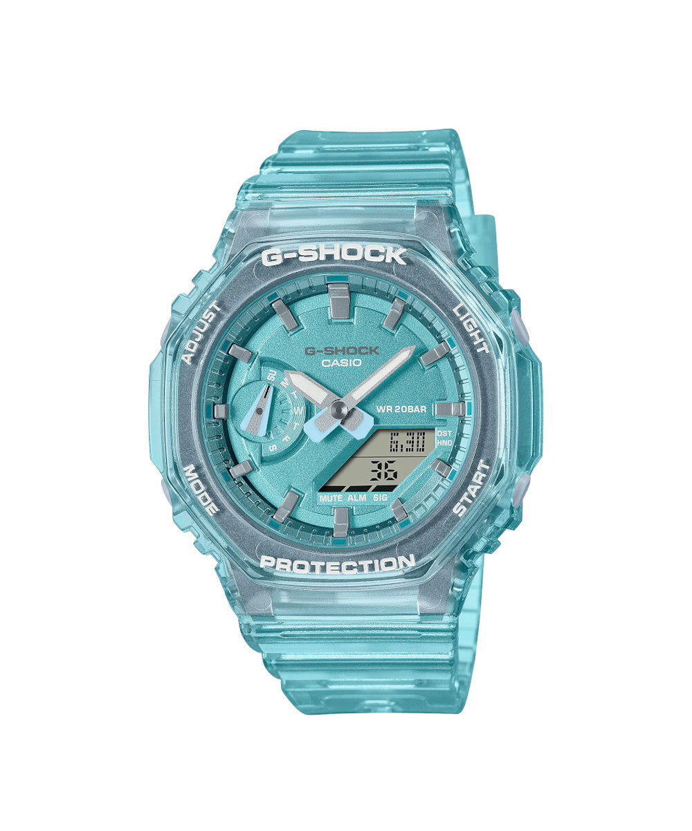 RELOJ PARA MUJER CASIO G-SHOCK  GMA-S2100SK-2ADR -AZUL