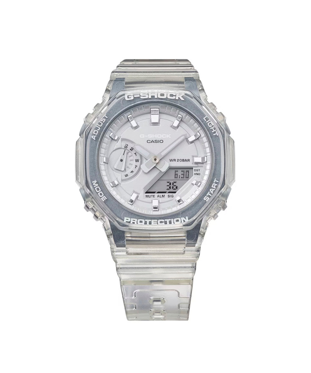 RELOJ PARA MUJER CASIO G-SHOCK  GMA-S2100SK-7ADR -BLANCO