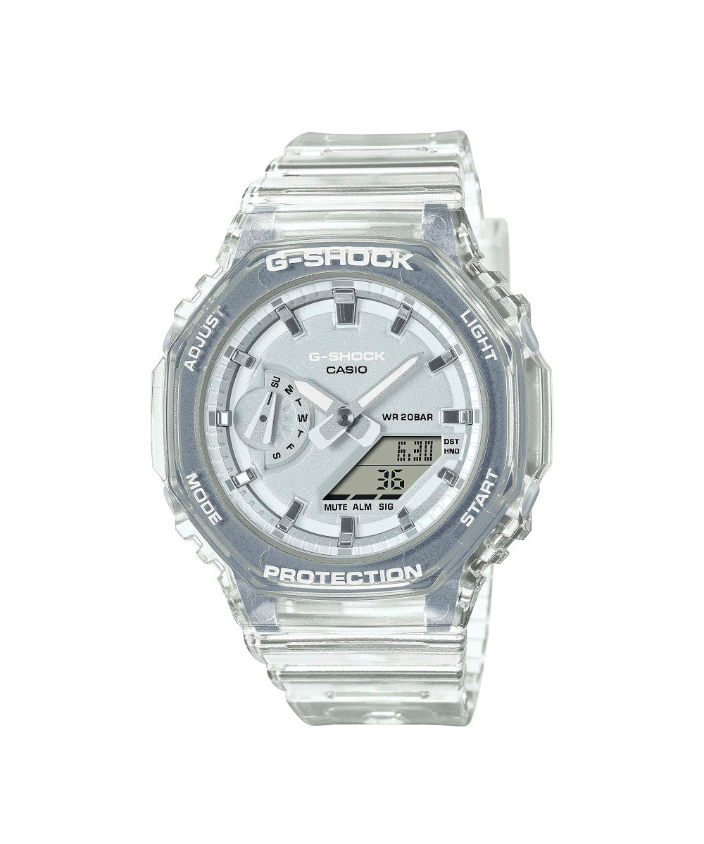 RELOJ PARA MUJER CASIO G-SHOCK  GMA-S2100SK-7ADR -BLANCO