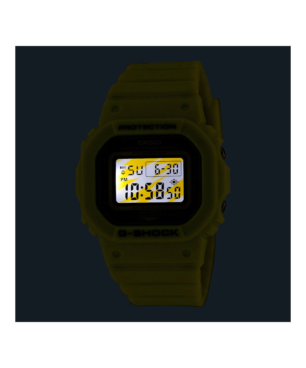 RELOJ PARA MUJER CASIO G-SHOCK  GMD-S5600EP-9DR -AMARILLO