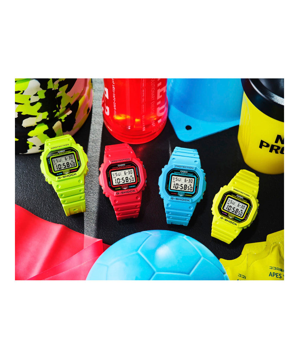 RELOJ PARA MUJER CASIO G-SHOCK  GMD-S5600EP-9DR -AMARILLO